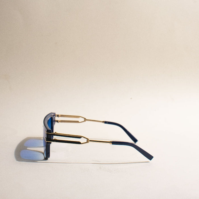 For Legends Square Blue Sunglass Eyewear The June Shop