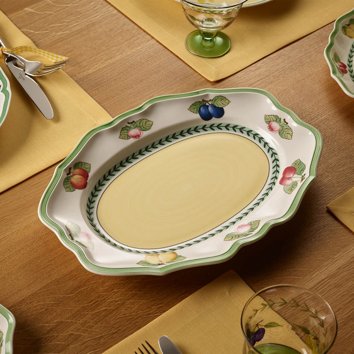 French Garden Fleurence Oval Platter 36 cm