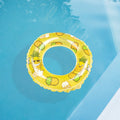 Fun Pineapple Inflatable Swim Ring For Kids Swimming Tubes ERL