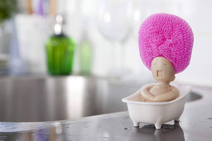 Funny Dish Scrubber Holder