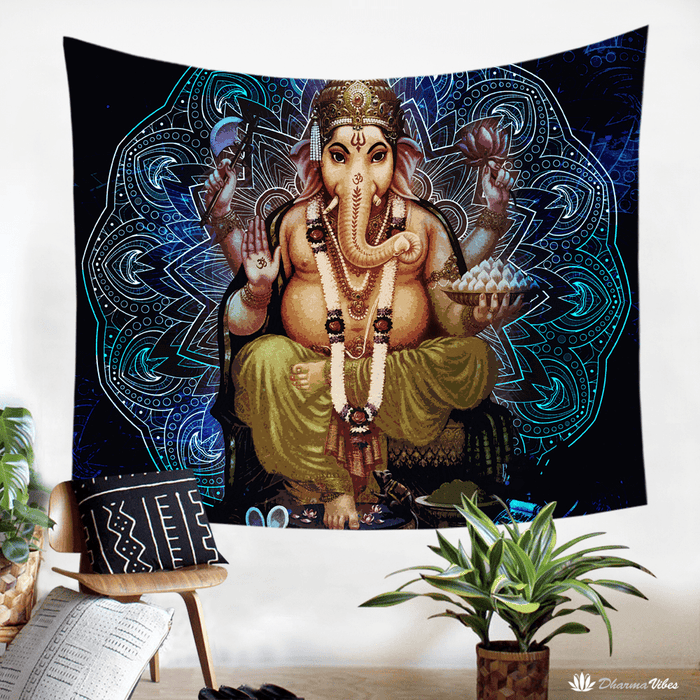 Ganesha Tapestry by McAshe