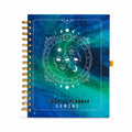 Gemini Celestial Emblem — Undated Planner + Sticker Book