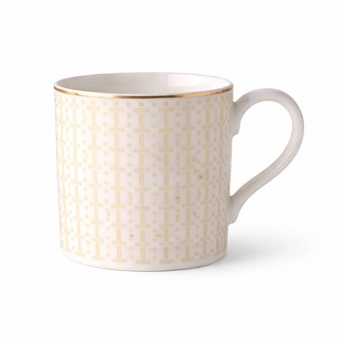 Geo Rose Beige & Gold Coffee Cup 0.22 L
