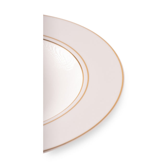 Geo Rose Beige & Gold Deep/Soup Plate 24.5 cm