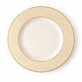Geo Rose Beige & Gold Dinner Plate 28 cm