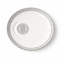 Geo Rose Grey & Platinum Coffee/Tea Cup Saucer 18.5 cm