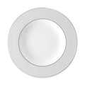 Geo Rose Grey & Platinum Deep Plate 29 cm