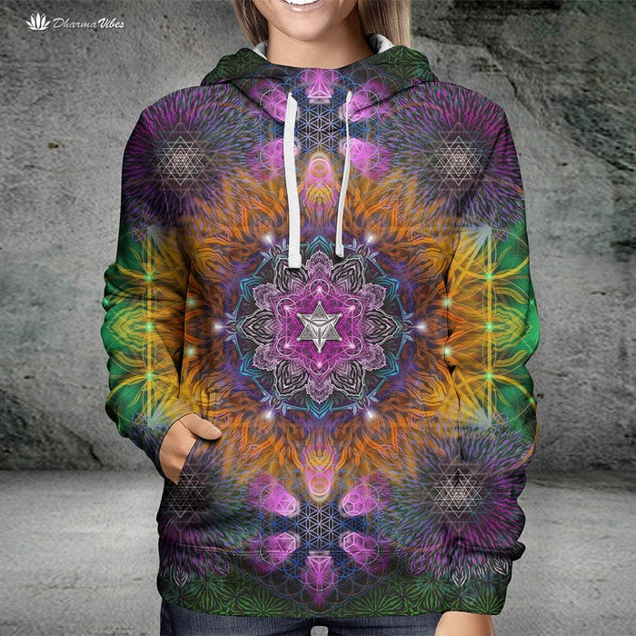 Geometric Color by YantrArt Design Hoodie