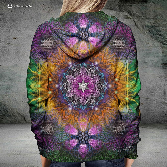 Geometric Color by YantrArt Design Hoodie