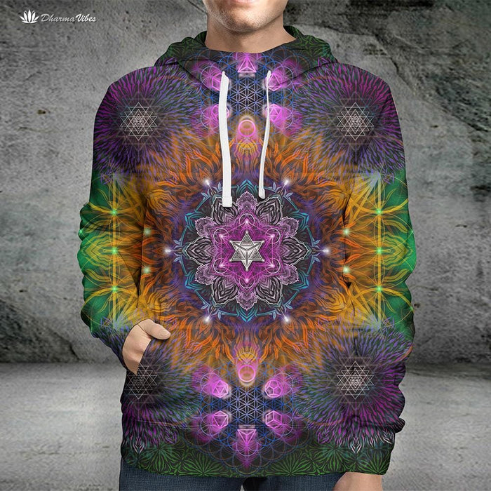 Geometric Color by YantrArt Design Hoodie