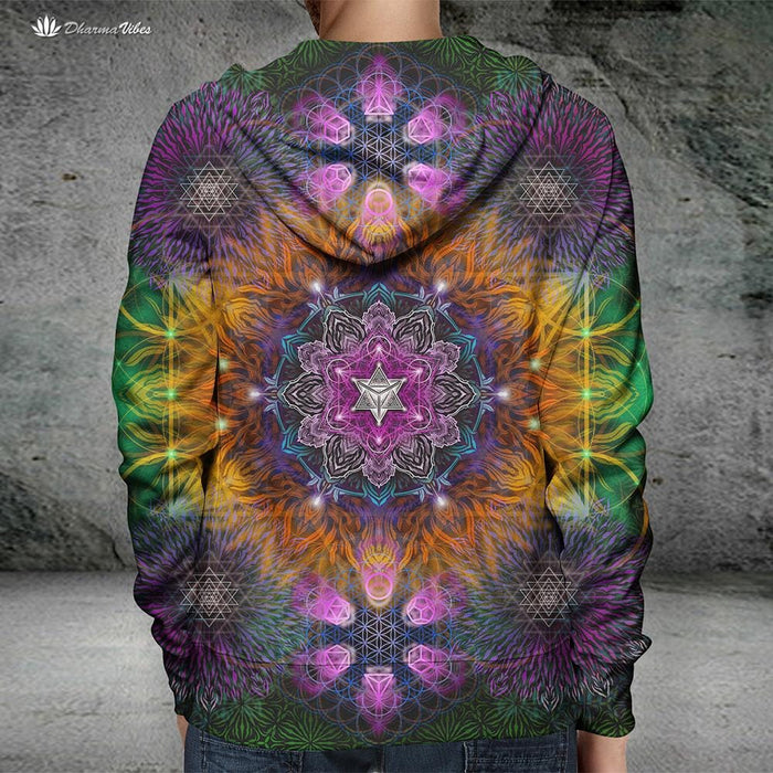 Geometric Color by YantrArt Design Hoodie