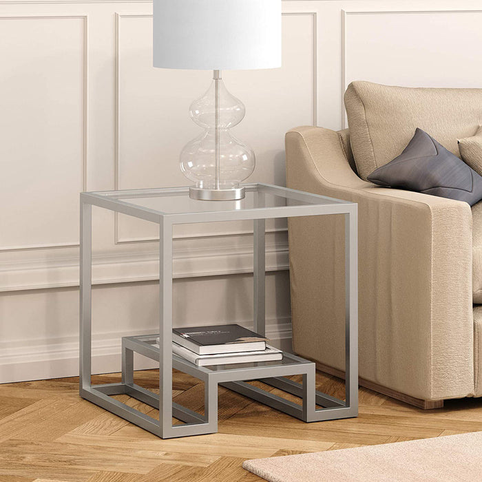 Geometric End Table