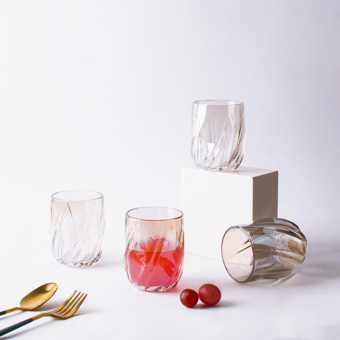 Gilded Swirl Glasses (Set of 2)