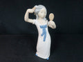 Girl with Mirror Figurine