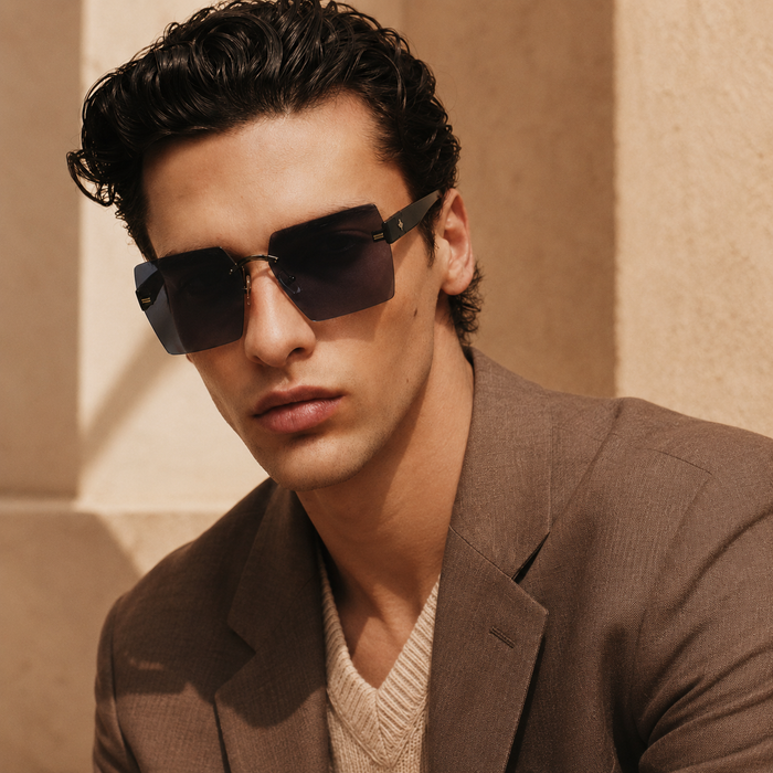 Glam Over Subtle Black Sunglasses
