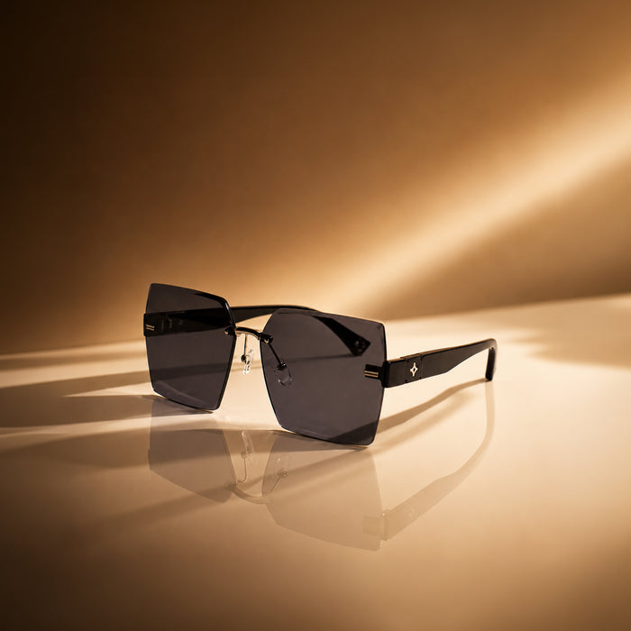 Glam Over Subtle Black Sunglasses