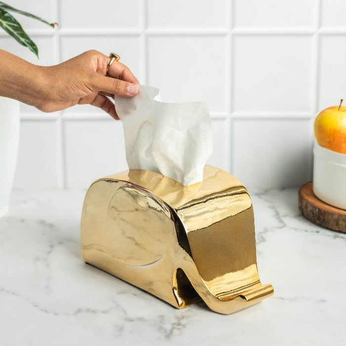 Glam Tissue & Phone Holder Artefact Artifacts The June Shop