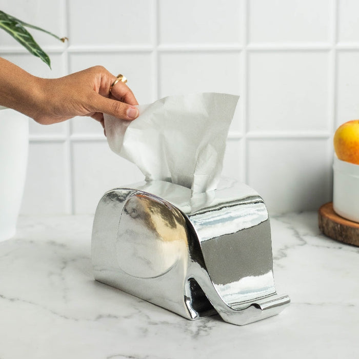 Glam Tissue & Phone Holder Artefact Artifacts The June Shop