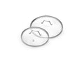 GLASDECKEL-SET 26/28 CM – 2-TEILIG - 1