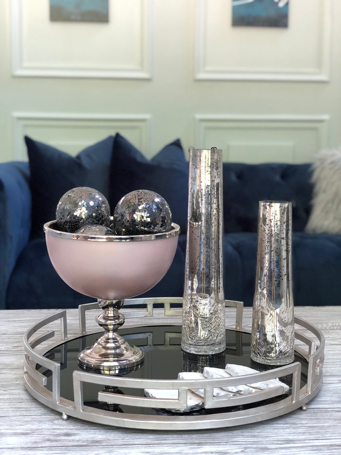 Glass Candle Holder