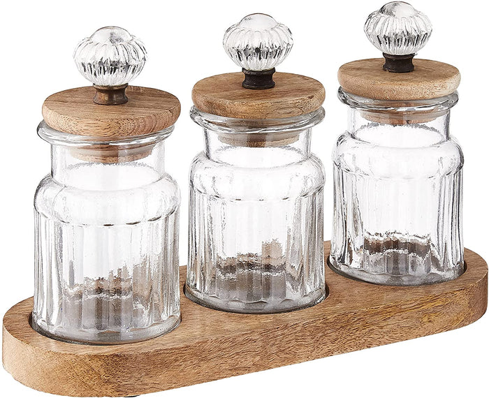 Glass Canister Set