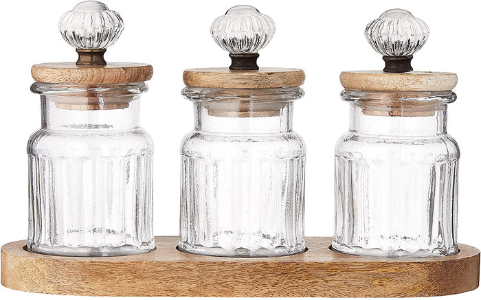 Glass Canister Set