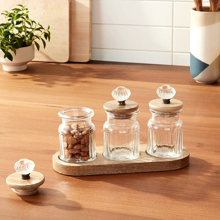 Glass Canister Set