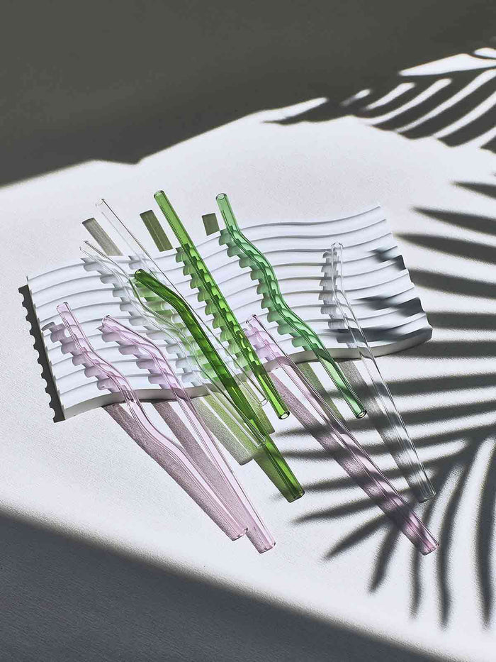 Glass straw