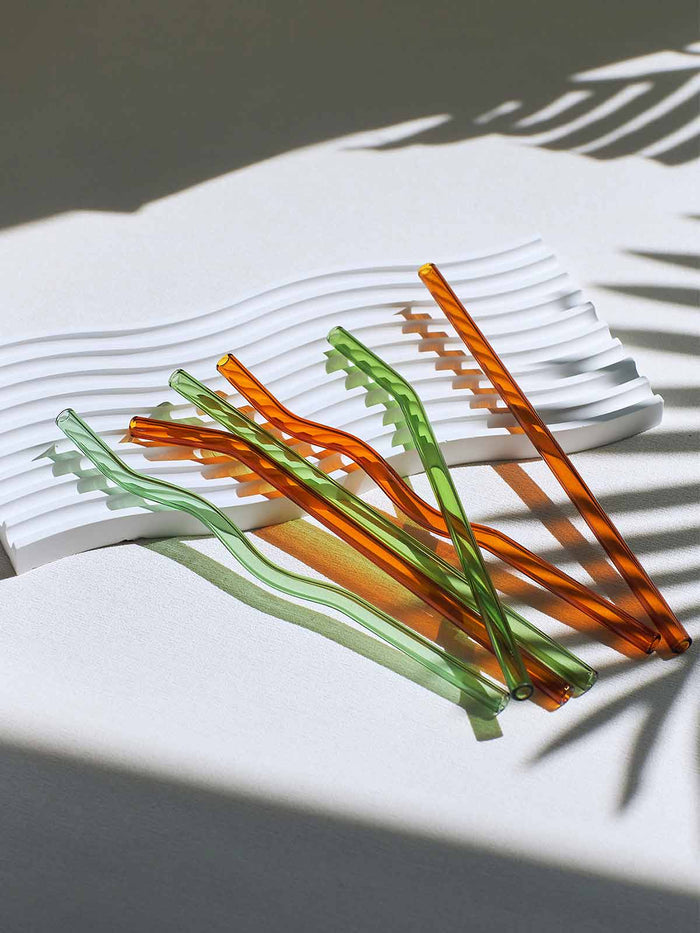Glass straw