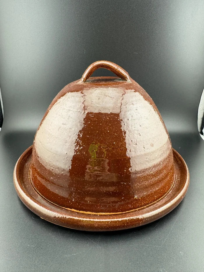 Glazed Pottery, Domed Butter Dish