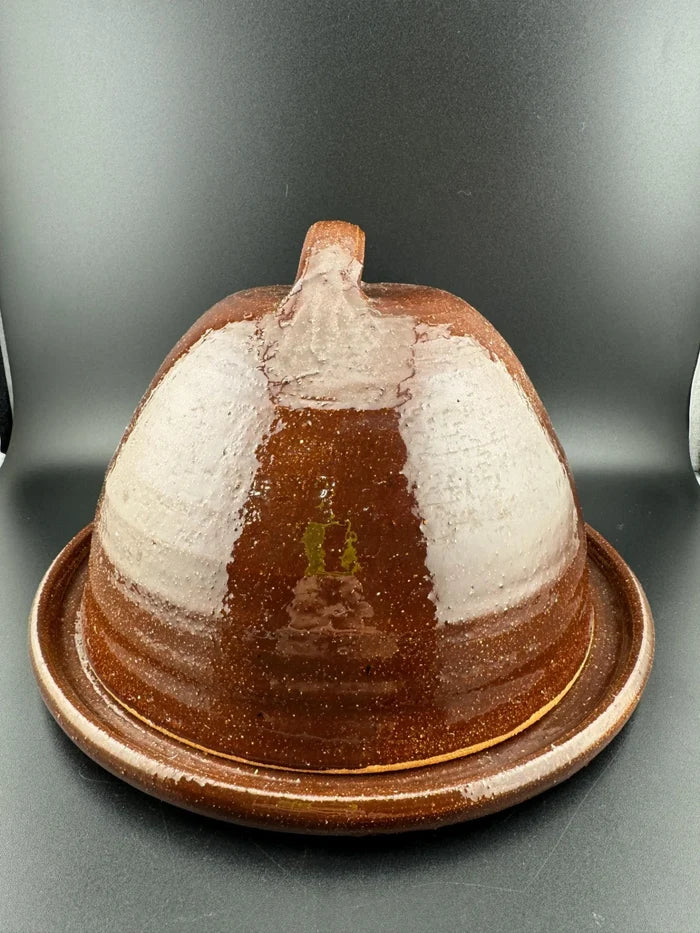 Glazed Pottery, Domed Butter Dish