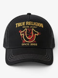 Gorra True Religion Buddha Negro Dorado