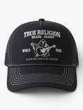 Gorra True Religion Full Buddha Negro Blanco