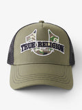Gorra True Religion Horseshoe Big Logo Verde Negro