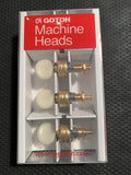 Gotoh UPT Planetary Tuners -  Gold w/Ivory Buttons - Set of 4 - Aloha City Ukes