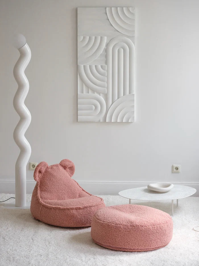 Guava Ottoman - Rugs by Roo