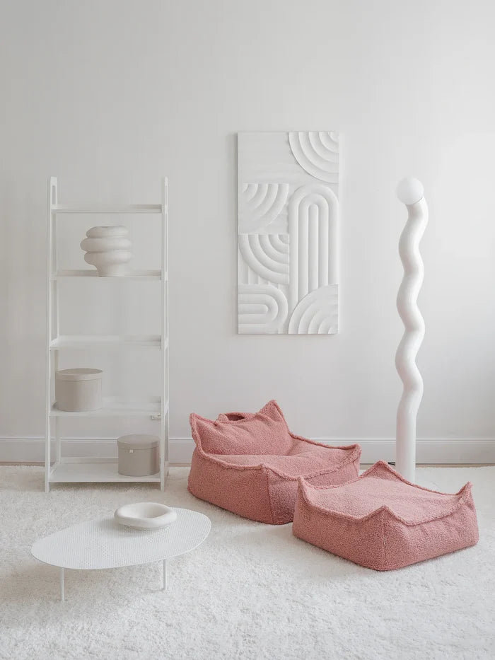 Guava Square Ottoman - Rugs by Roo