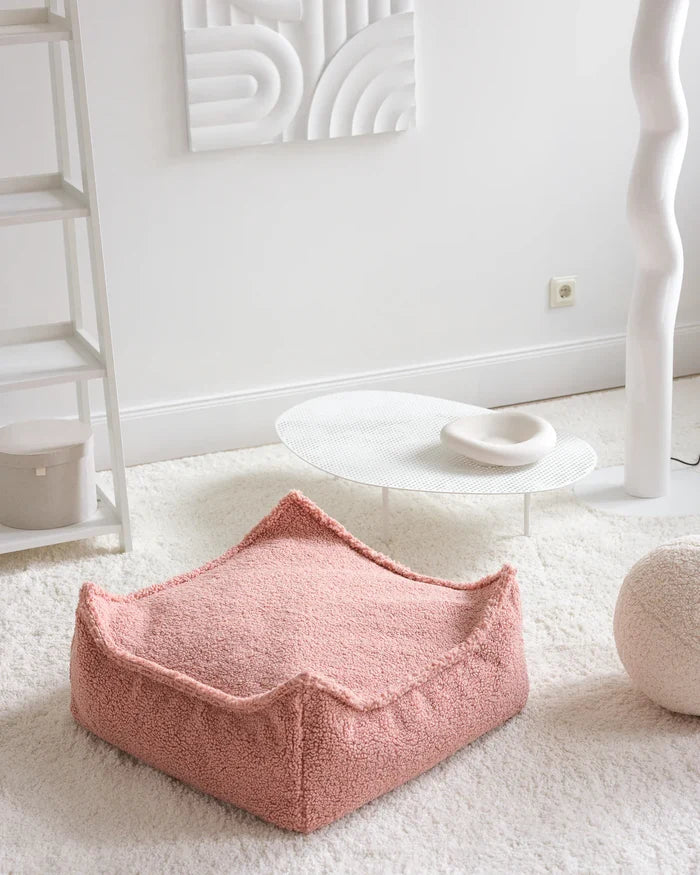 Guava Square Ottoman - Rugs by Roo