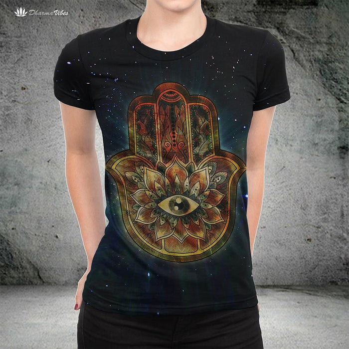 Hamsa by McAshe Yoga T-Shirt