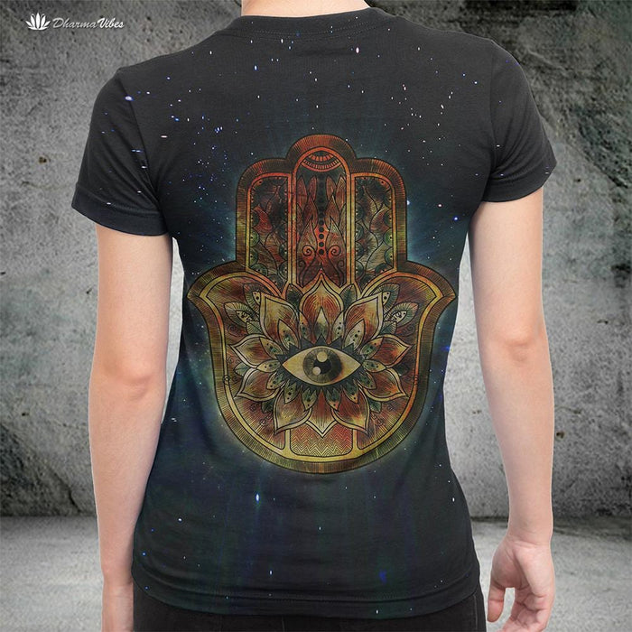 Hamsa by McAshe Yoga T-Shirt