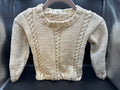 Handmade Irish Knit Baby Sweater