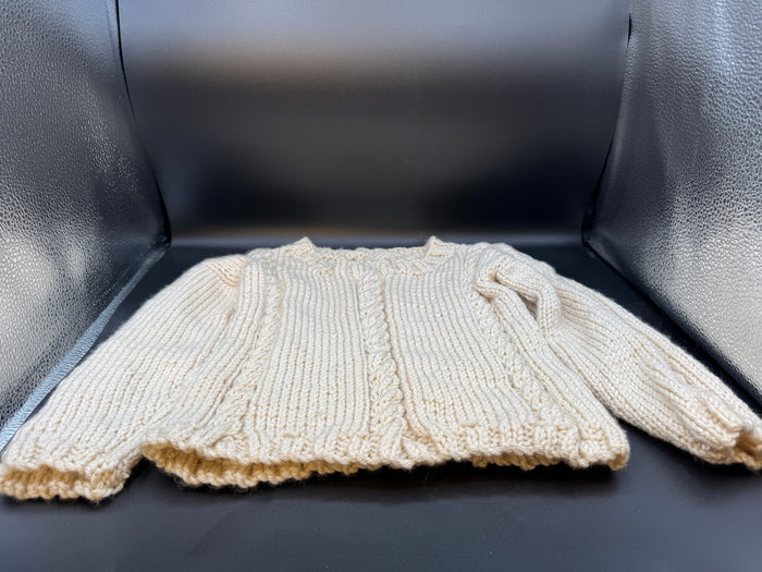 Handmade Irish Knit Baby Sweater