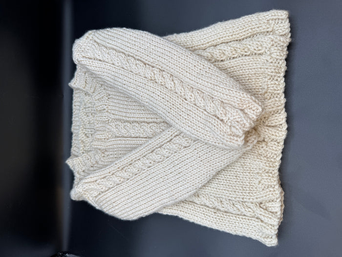 Handmade Irish Knit Baby Sweater