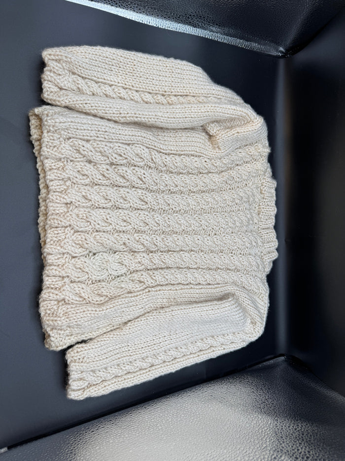 Handmade Irish Knit Baby Sweater