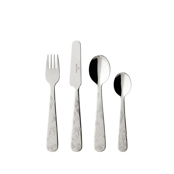Happy Bear Children Cutlery Set of 4 Pieces