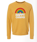 Happy Camper Crew Sweatshirt - Pine & Moss