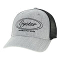 Heather grey Legacy Lo-Pro Trucker Hat with Oyster logo Embroidery
