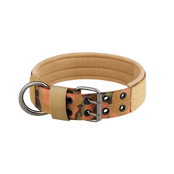 Heavy Duty Dog Collar: Tactical Nylon with Quick Release