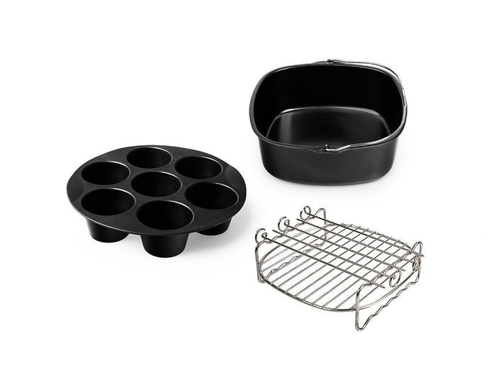 HEISSLUFTFRITTEUSE ZUBEHÖR 3-PACKUNG - 8L - 1