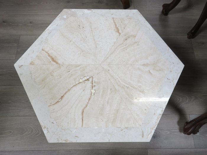 Hexagonal End Table